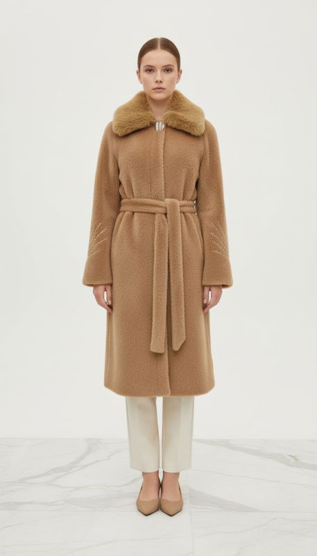 Angora Nakışlı Kurklu Kaban CAMEL - ORHAN