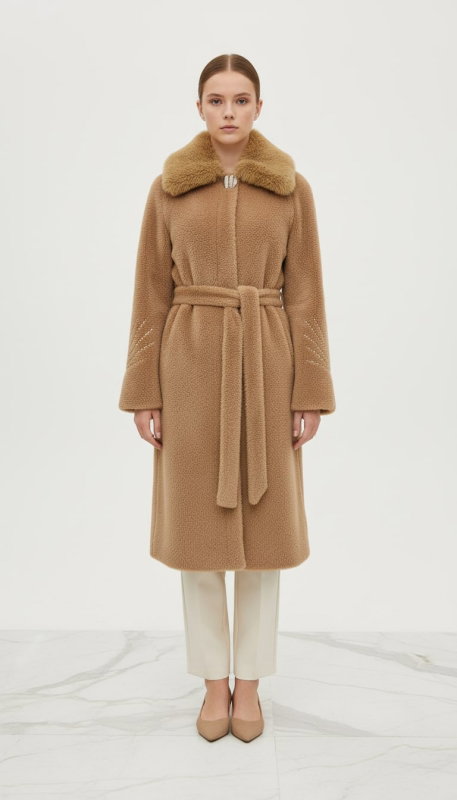 Angora Nakışlı Kurklu Kaban CAMEL - ORHAN