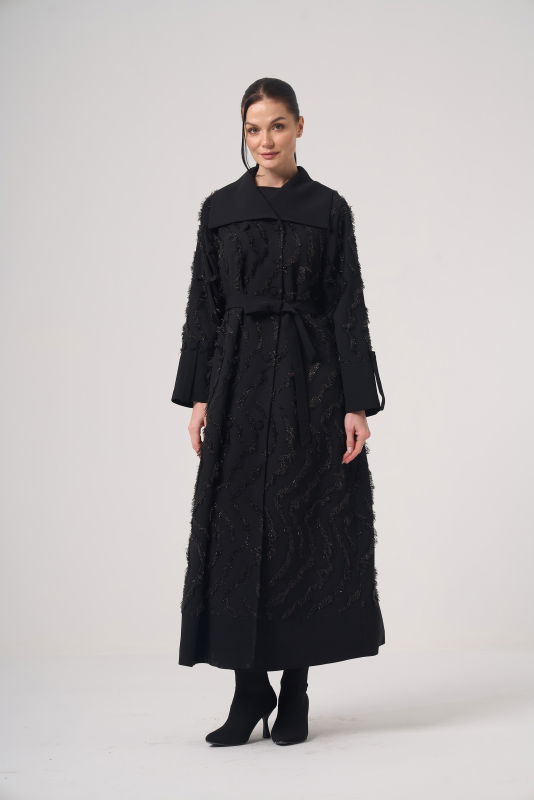 Düğmeli Kap SİYAH - ORHAN