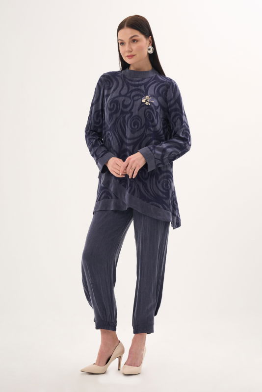 Kupra Şalvarlı Takım LACİVERT - ORHAN