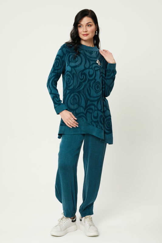 Kupra Şalvarlı Takım PETROL - ORHAN