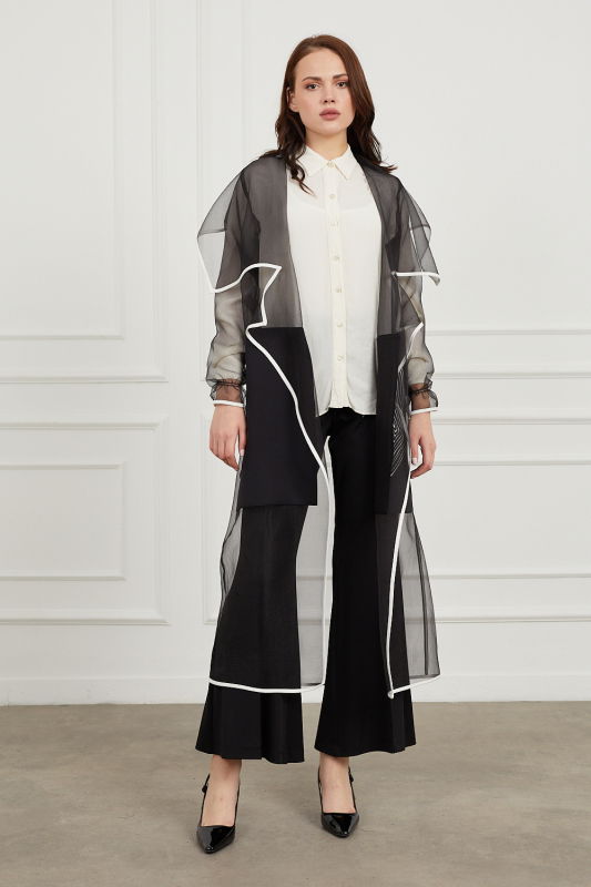 Organzeli Giy Çık SİYAH - ORHAN