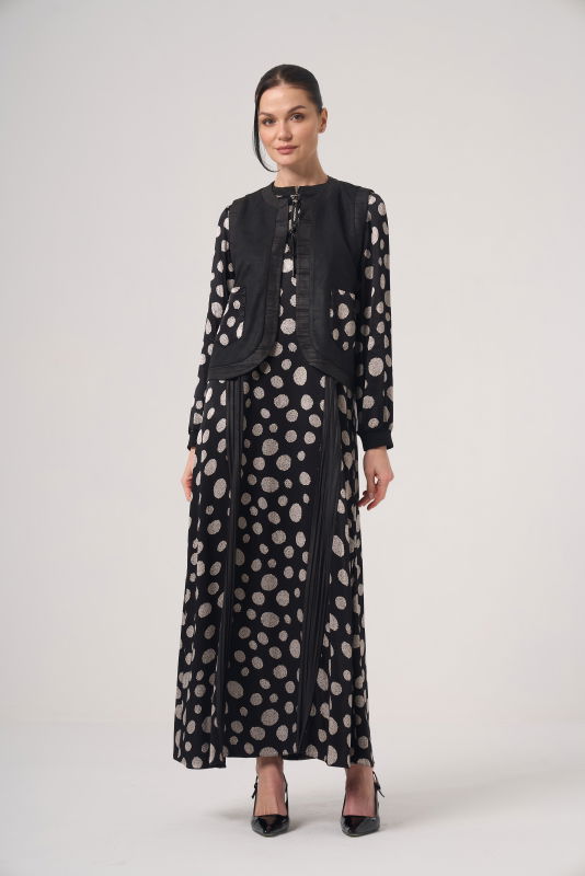 Poantiyeli Yeleklı Takım SİYAH - ORHAN