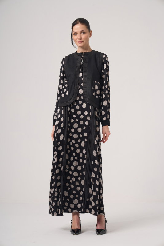 Poantiyeli Yeleklı Takım SİYAH - ORHAN